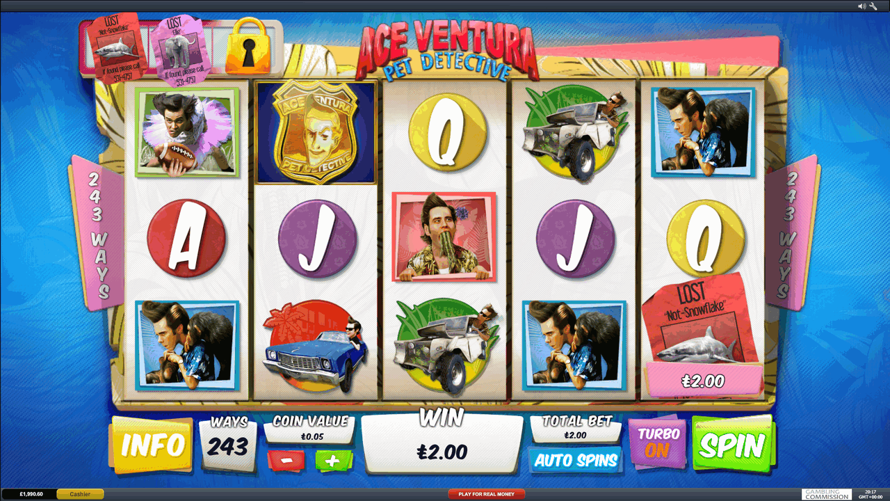 Slot online Ace Ventura